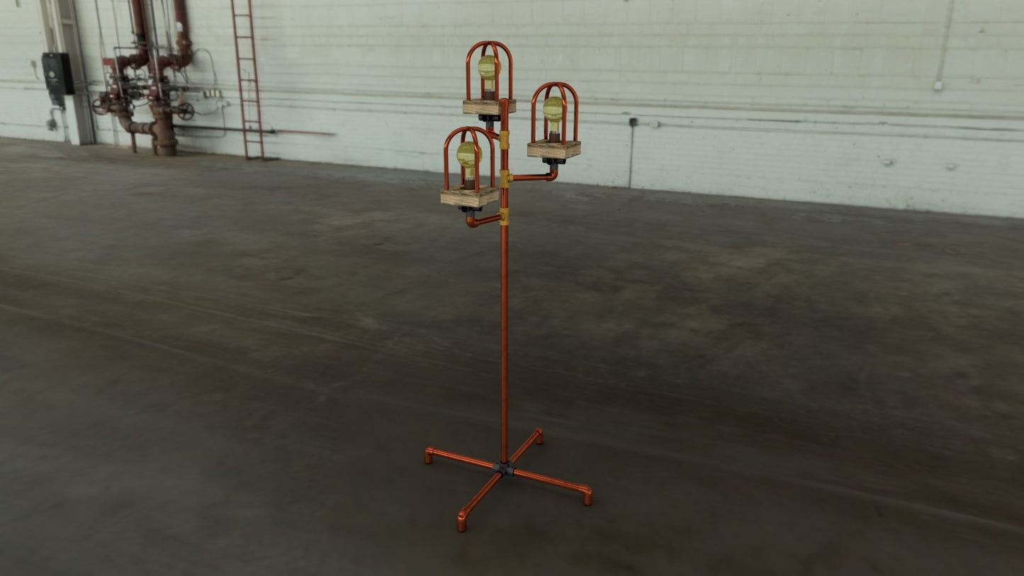 David's custom lamp