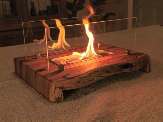 Waterfall Tabletop fireplace