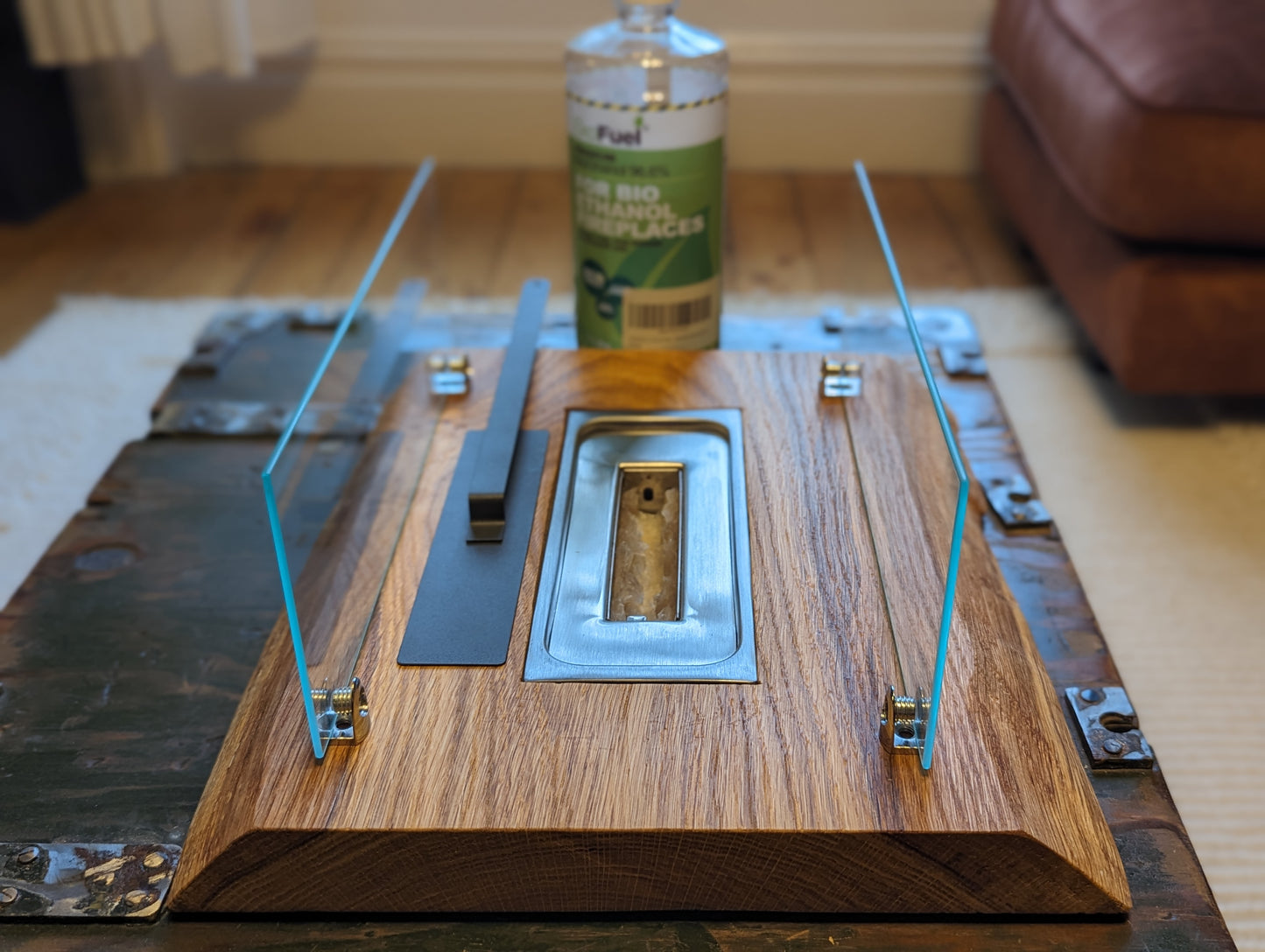 Tabletop fireplace