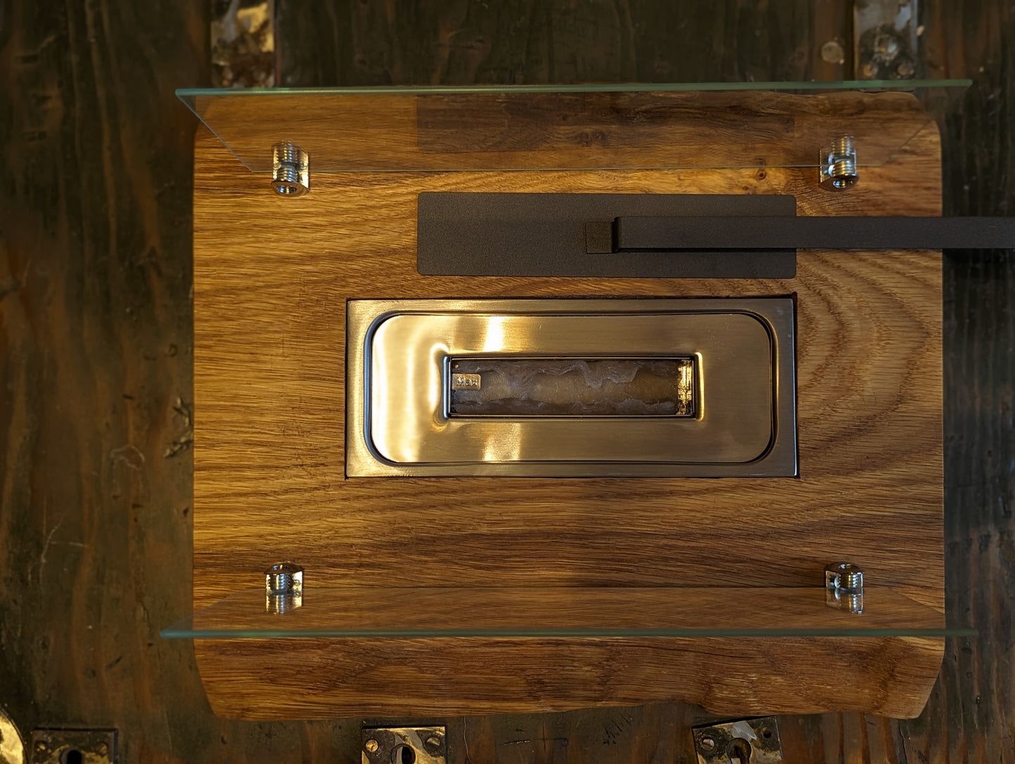 Tabletop fireplace