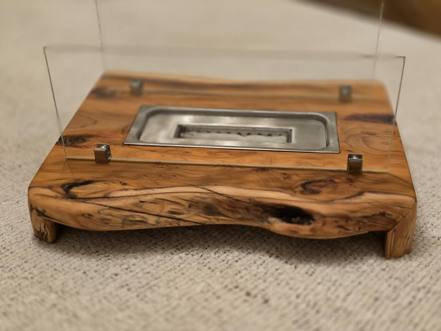 Waterfall Tabletop fireplace