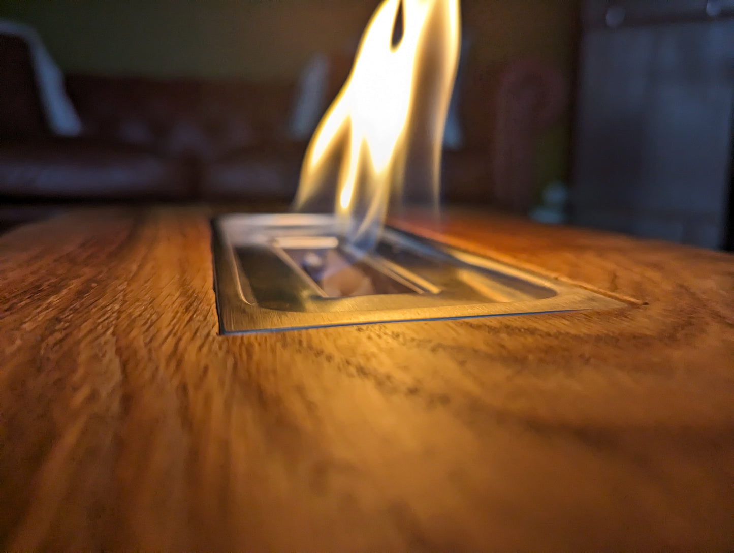 Tabletop fireplace