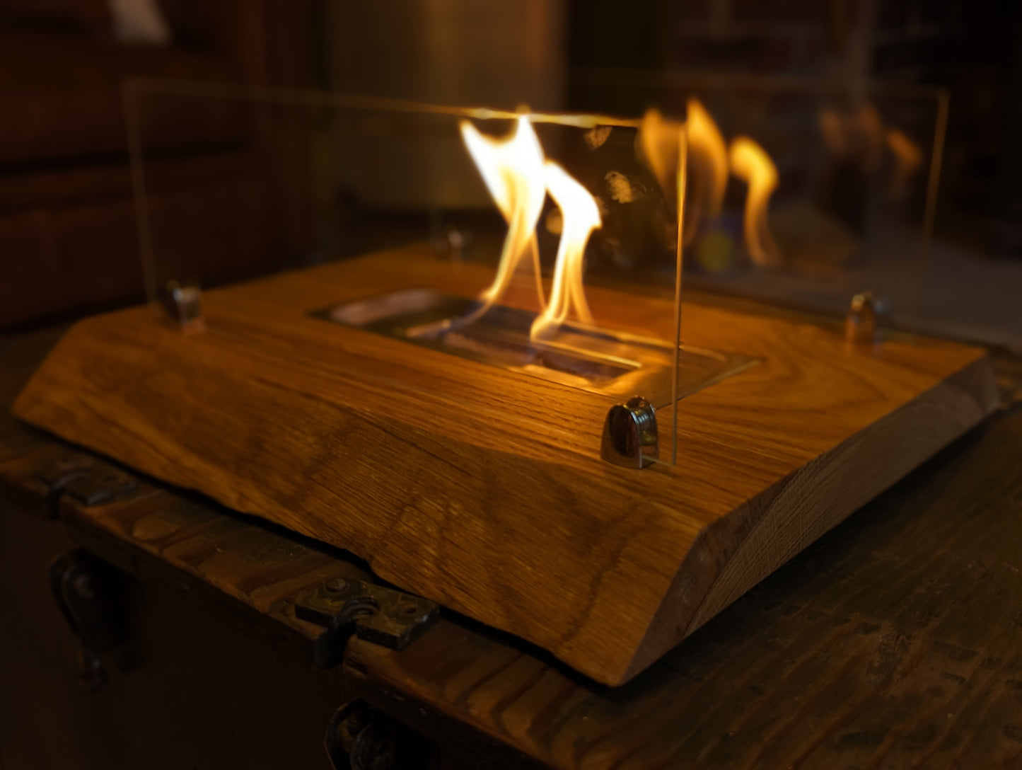 Tabletop fireplace