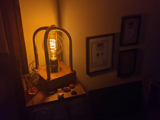 Copper Desk Lamp