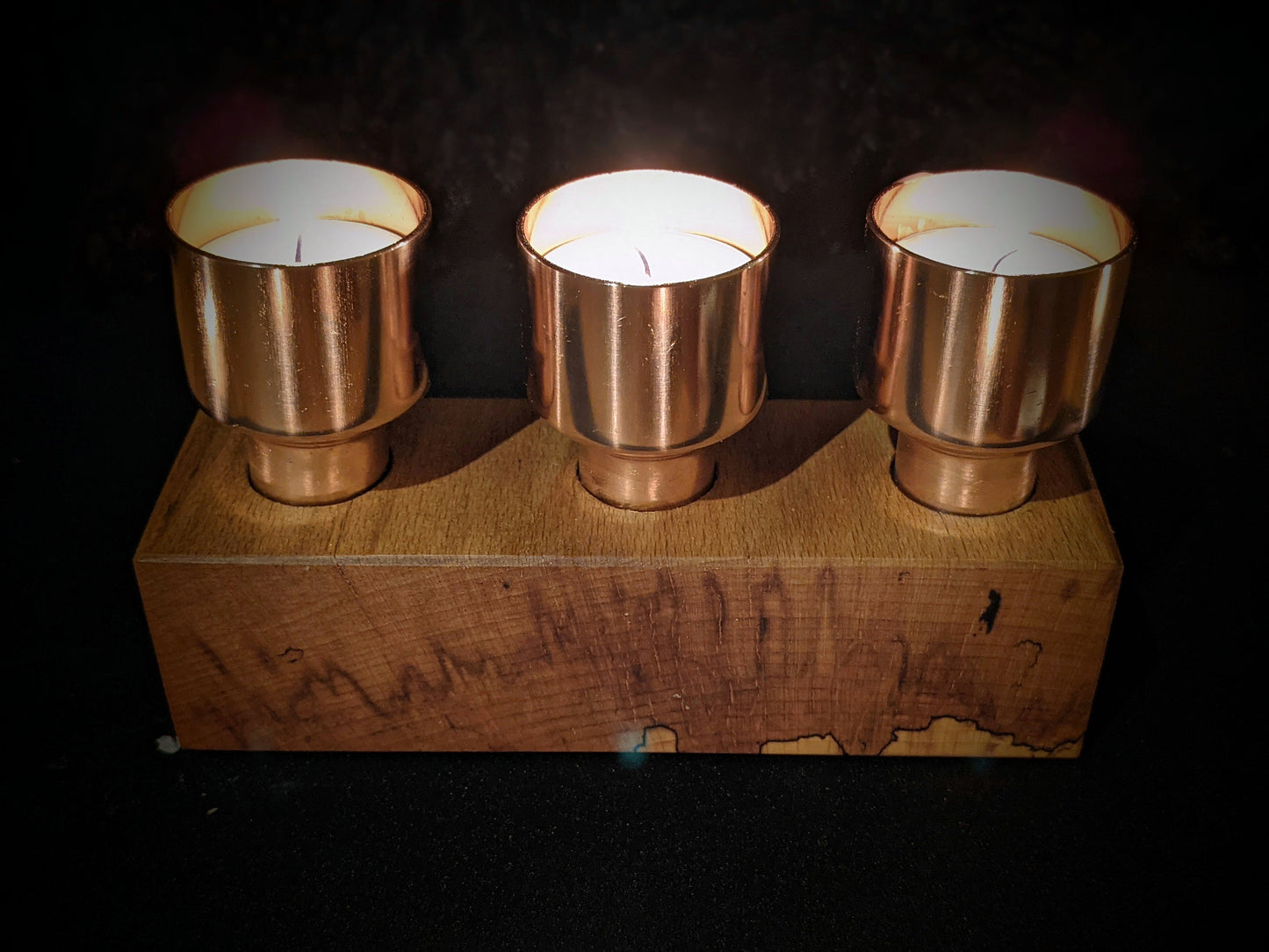 Copper Tea light holder